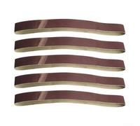 Kit 5pcs Courroies Abrasives 520x20mm pour Bois | Matériau oxyde d'aluminium, , pour idéal pour bois et métal, format standard 520x20mm(40grit)
