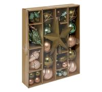 Kit 60 Pièces Déco de Noël Secret des Bois 34cm Multicolore