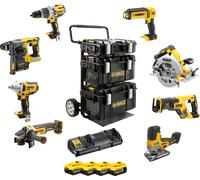 Kit 8 outils DEWALT DCK856P4-QW XR 18V + 4 batteries 5Ah Li-Ion