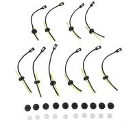 Kit à Carburant et Joint pour Débroussailleuse Kit à Carburant | Plastic And Rubber Construction, Fits 2/4-stroke Engines, 18mm Tank Diameter, Easy Installation, Hedge Trimmer Compatible