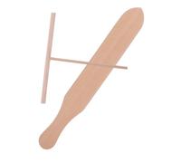 Kit à Crêpes en Bois 2 Pièces, Outil T pour Pâte à Crêpes