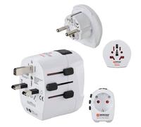 HAMA World Adaptateur de voyage Pro Light USB 3 broches