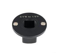 Kit adaptateur de douille à profil bas pour visseuses à percussion avec matériau traité thermiquement et système de rétention de douille fiable (12,7 à 18,7 mm)