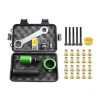Kit Adaptateur Riveteuse Visseuse - Ensemble Complet Rivets Aveugles et Écrous à Sertir - Mandrins Interchangeables pour Carrosserie et Bricolage(4)