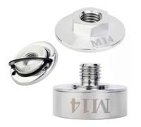 Kit adaptateur X Lock en acier inoxydable 304 pour meuleuses d'angle sans fil - Écrou à dégagement rapide M14, accessoire profession