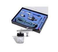 vidaXL Aérographe avec Pot Verre 22 ml