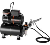 Kit aérographe Kit aérographe Compresseur d'air 1/6 HP 3 aérographes 3 embouts Réservoir