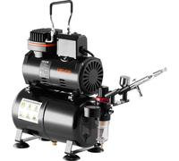 Kit aérographe Kit aérographe Compresseur d'air 1/6 HP Réservoir 1 aérographe 3 embouts