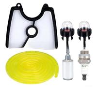 Kit Air et pour huile 28CC pour Souffleuse 125B Kit Air et pour | Tube graisse 63cm, accès espaces étroits, application pour facile, plastique pour durable, jaune