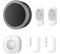 Kit Alarme -KYF - 868Mhz - Wifi sirène intégré 90dB - 2 Flashs lumineux - 2 Télécommandes