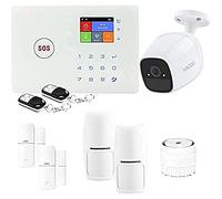 Kit Alarme Maison 4G connectée sans Fil WiFi GSM Amazone et caméra WiFi - lifebox - kit9