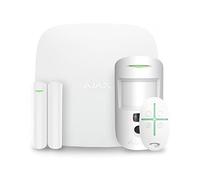 AJAX Pack alarme AJAX Hub 2 Plus avec détecteur de mouvement caméra, présence, télécommande - Blanc