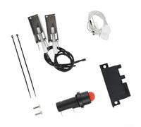 Kit Allumage Barbecue pour weber Silver Gold - Générateur Étincelles avec Électrodes et Poussoir pour Gril