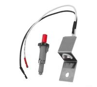 Kit Allumage Électrique 80462 pour Weber pour q100 pour q200 | Support montage acier , fils silicone haute température, étincelle stable, durabilité accrue, extérieur