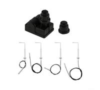 Kit Allumage pour gaz 12KV pour Barbecue: Générateur Étincelles Piézo pour accessoire pour gril 28 Pouces(4 Pieces))