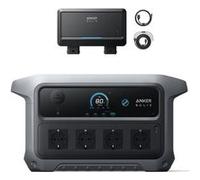 Kit Anker SOLIX C2000 Gen 2 avec Alternator Charger , Chargeur DC double 800W , Batterie 2048Wh, Générateur solaire 4x2400W