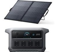Kit SOLIX C2000 Gen 2 avec Panneau Solaire Bifacial 200W - 2048 Wh, Générateur solaire 4x2400W
