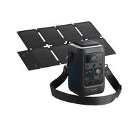 Anker Tech Station d'énergie SOLIX C300X DC – 288Wh 300W, Panneau solaire 60W, LiFePO4