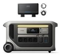 Kit SOLIX F3000 avec Alternator Charger , Chargeur DC double 800W , Batterie 3072Wh, Générateur solaire 4x3600W