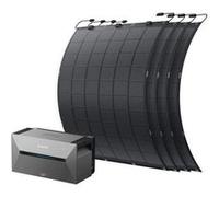 KIT Anker SOLIX Solarbank 2 E1600 Pro avec 4xFS20, Compteur intelligent, Centrale photovoltaïque pour balcon Plug and Play 900W Noir G
