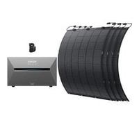 Kit SOLIX Solarbank 3 E2700 Pro+4xFS20+A17X7311, Centrale photovoltaïque pour balcon Plug and Play