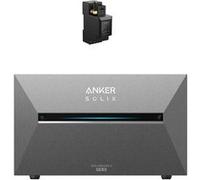 Kit Anker Solix Solarbank 3 E2700 Pro+A17X7311, Centrale photovoltaïque pour balcon Plug and Play, 2680Wh, 4 MPPT (3600W) Noir G