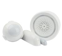 Pack sécurité Fontastic WLAN Smart Home - Basic 4 pièces Détecteur de mouvement + sirène + 2x contact de porte/fenêtre