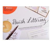 Kit Apprentissage Au Brush Lettering - 15 Fiches - A4 - Brause