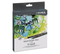 Kit Aqua Brush Duo comprenant 24 pièces, idéal pour les projets créatifs