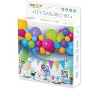 Kit arche 62 ballons avec accessoires Jaune G