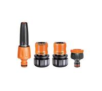 Claber Kit de démarrage pour tuyau d'arrosage Ø 12,5–15 mm avec lance et raccords automatiques