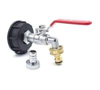 Kit Arrosage Cuve 1000L S60x6 | Robinet Laiton Chromé & Raccord Rapide-