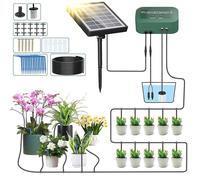 Kit Arrosage Goutte à Goutte Automatique, Pompe Systeme Arrosage Solaire Goutte a Goutte Matériel arrosage avec 15M