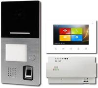 Kit AS AP 1-Fam avec lecteur d'empreintes digitales - Kit de poste de porte Villa AP Set 1 FP