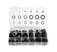 Kit assortiment de joints toriques en caoutchouc - Noir - Joint torique rondelle - Plomberie hydraulique