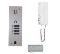 Kit audio 1 rangée 4bp 2 voice programmé - URMET KA83/104