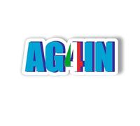 Kit autocollants AG4IN Celebrative Scudetto Naples, 1 autocollant 10 cm + 4 autocollants 5 cm, design tricolore