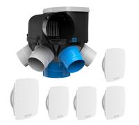 Kit Autocosy iH VMC auto intelligente 6 sanitaires (5 bouches line) - ATLANTIC 412289
