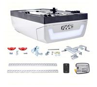 Kit automatisme portes de garages basculantes sectionnelles FAAC DOPLHIN 1056654