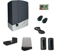 Motorisation portail coulissant Kit Complet CAME BXV pour portail de 400 kg 24 V - 8K01MS-003