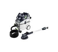 Kit avec ponceuse longue portée et aspirateur 400W PLANEX LHS-E 225/CTL 36-Set - - 578417
