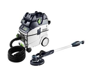 Kit avec ponceuse longue portée et aspirateur 400W PLANEX LHS-E 225/CTL 36-Set - FESTOOL - 578417