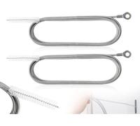 Kit Azomor comprenant 2 brosses de nettoyage flexibles pour un nettoyage efficace des canalisations
