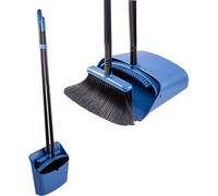 Kit balai et serpillère, système combiné balai et serpillère avec une tige télescopique en acier de 137 cm, pour le ménage