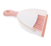 Kit Balayette Mini Plastique pour Nettoyage Cage Reptiles et Nid | Ensemble Pratique Réutilisable, Balai et Pelle, Nettoyage Bureau et Terrarium