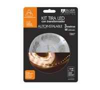 KIT Bande LED dimmable Silver Electronics 3m 4,8W/m 3.000K 255lm/m