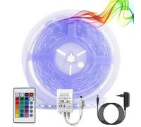 Kit bande LED RGB 5m avec alimentation 24V - Installation facile