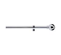 KIT BARRA CORTINA ANILLO EXTENSIBLE DE 110 A 200cm CROMO STOR PLANET