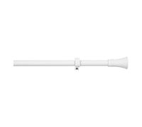 KIT BARRA CORTINA CONO EXTENSIBLE DE 160 A 300cm BLANCO STOR PLANET