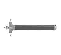 Kit barre dimensions réduites Symplex pour antipanique Oltre Push - 952 mm - blanc 9016 mat FAPIM
